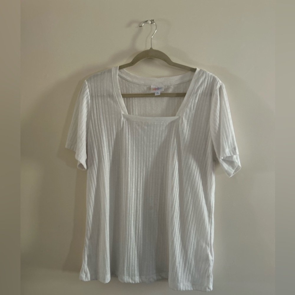 Lularoe Square Neck Short Sleeve Top